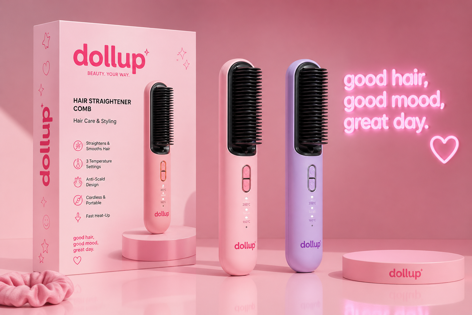 Dollup hair styling collection